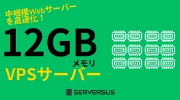 【2025年版】「12GBメモリ」のVPSサービスを徹底比較！ベストはこれだ！